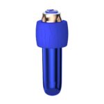 Віброкуля Swan Maximum + Comfy Cuff Blue, суперпотужна, різна інтенсивність, силіконова манжета - Зображення 2