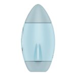Вакуумний стимулятор з вібрацією Satisfyer Mission Control Blue, 2 незалежні мотори - Зображення 3