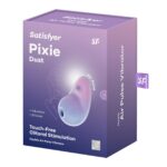 Вакуумний стимулятор з вібрацією Satisfyer Pixie Dust Violet/Pink - Зображення 6