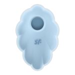 Вакуумний стимулятор з вібрацією Satisfyer Cloud Dancer Blue - Зображення 2
