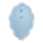 Вакуумний стимулятор з вібрацією Satisfyer Cloud Dancer Blue - Зображення 5