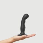 Насадка для страпона Strap-On-Me Dildo Plug P&G Black S - Зображення 2