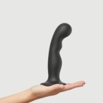 Насадка для страпона Strap-On-Me Dildo Plug P&G Black L - Зображення 2