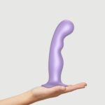 Насадка для страпона Strap-On-Me Dildo Plug P&G Lilas Metallic XL - Зображення 2