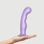 Насадка для страпона Strap-On-Me Dildo Plug P&G Lilas Metallic XXL - Зображення 2