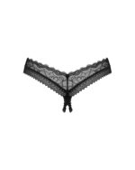 Трусики Obsessive Medilla crotchless thong XL/2XL - Зображення 4
