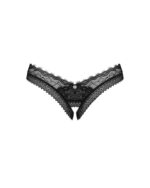 Трусики Obsessive Medilla crotchless thong XL/2XL - Зображення 3