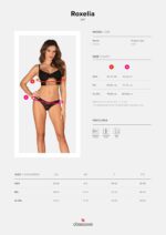 Комплект Obsessive Roxelia 2-pcs set M/L - Зображення 5