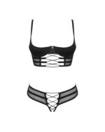 Комплект Obsessive Roxelia 2-pcs crotchless set M/L - Зображення 3