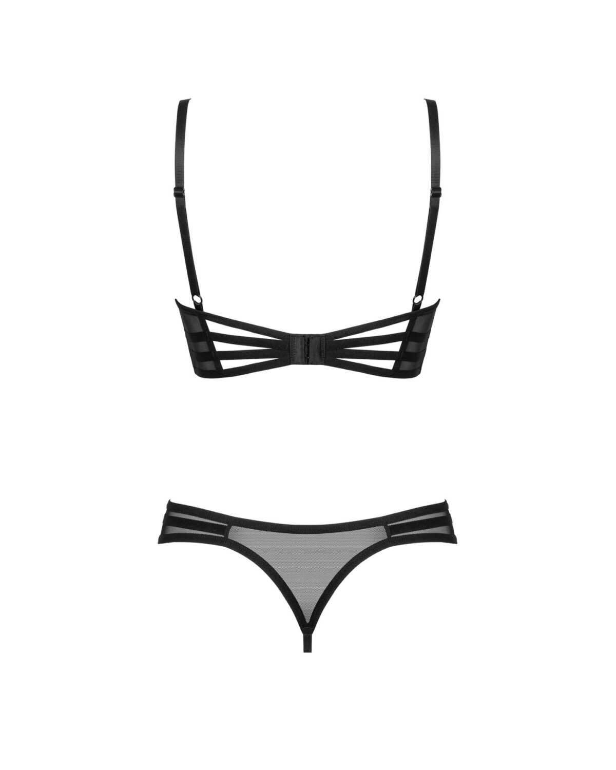 Комплект Obsessive Roxelia 2-pcs crotchless set M/L - Зображення 4