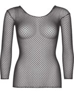 Сітчастий топ Leg Avenue Long Sleeves T-Shiets Black, One Size - Зображення 3