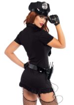 Еротичний костюм поліціянтки Leg Avenue Dirty Cop S/M, 6 предметів - Зображення 2