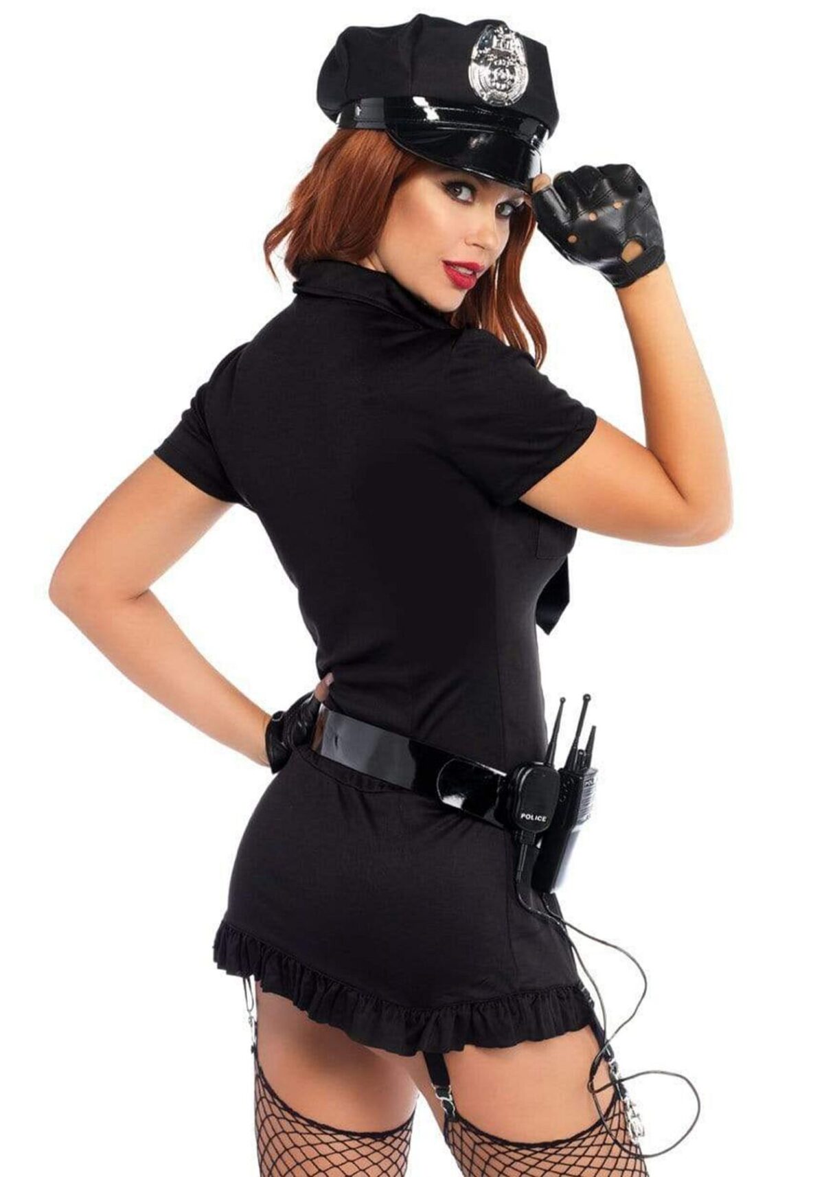 Еротичний костюм поліціянтки Leg Avenue Dirty Cop M/L, 6 предметів - Зображення 2