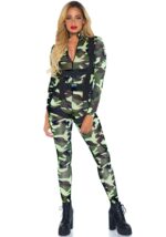 Еротичний костюм десантниці Leg Avenue Pretty Paratrooper XL, комбінезон, портупея - Зображення 3