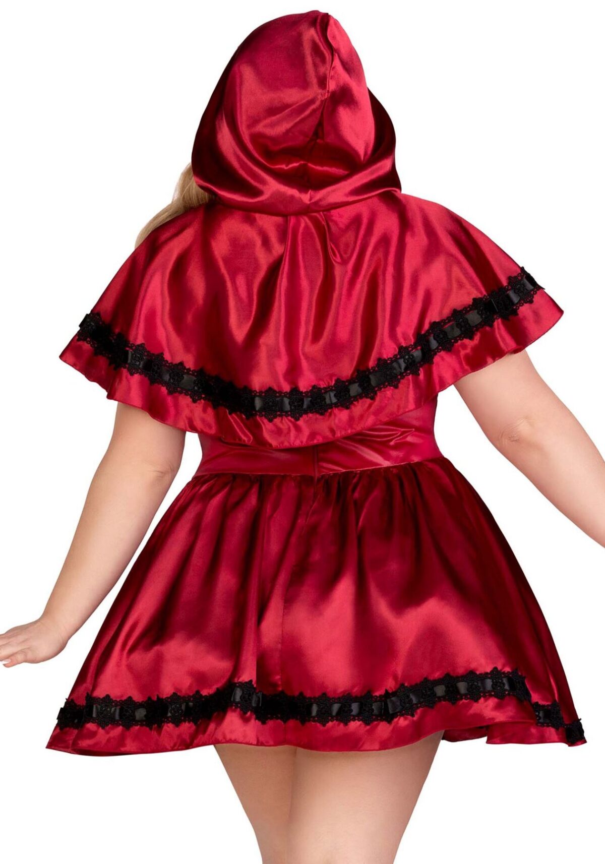 Еротичний костюм Червоної шапочки Leg Avenue Gothic Red Riding Hood 3X–4X, сукня, накидка - Зображення 2