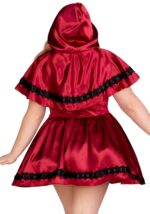 Еротичний костюм Червоної шапочки Leg Avenue Gothic Red Riding Hood 3X–4X, сукня, накидка - Зображення 2