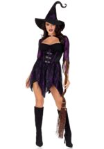Костюм відьми Leg Avenue Mystical Witch S, сукня, капелюх - Зображення 4