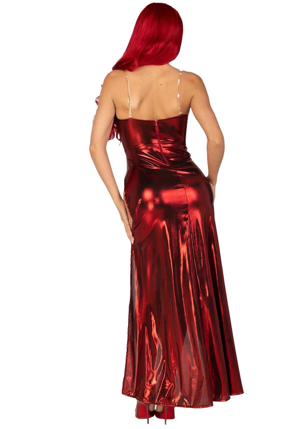 Еротична сукня Leg Avenue Shimmer bodysuit with skirt L - Зображення 4