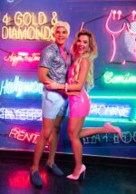 Вінілова мінісукня Leg Avenue Pink vinyl mini dress L, рожева - Зображення 4