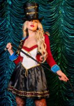 Костюм циркачки Leg Avenue Ringmaster Costume S, сукня, капелюх - Зображення 3