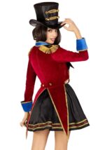 Костюм циркачки Leg Avenue Ringmaster Costume M, сукня, капелюх - Зображення 2