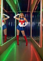 Еротичний костюм Сейлор Мун Leg Avenue Sexy Sailor XS, сукня, рукавички, бант - Зображення 4