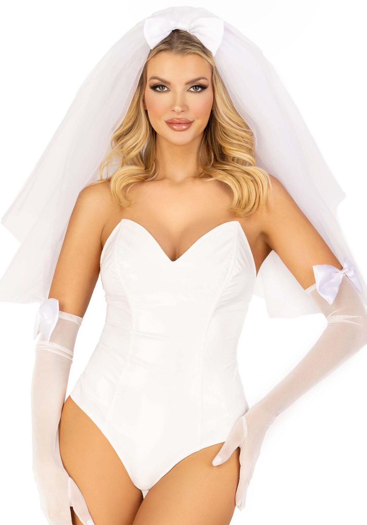 Фата нареченої Leg Avenue Tiered bridal veil O/S - Зображення 1