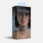 Нашийник для фіксації Feral Feelings - D-Rings Trasparent - Зображення 2