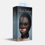 Маска сітка із відкритим ротом Feral Feelings - Hood Mask Black - Зображення 2