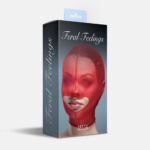 Маска сітка із відкритим ротом Feral Feelings - Hood Mask Red - Зображення 2