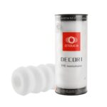 Мастурбатор Otouch DECOR 1-D, ефект всмоктування, реберця-кільця, звужений діаметр - Зображення 6