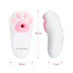 Вакуумний кліторальний стимулятор з вібрацією Otouch Cici Kitty Plus - Зображення 2