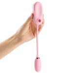 Вакуумний кліторальний стимулятор Otouch Louis Vibrate Pink з віброяйцем, у кейсі - Зображення 3