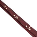 Фіксатори для стегон Liebe Seele Wine Red Thigh Cuffs L Size, натуральна шкіра - Зображення 6