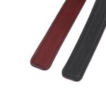 Фіксатори для стегон Liebe Seele Wine Red Thigh Cuffs L Size, натуральна шкіра - Зображення 5