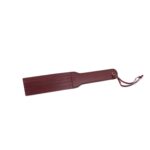 Двосторонній паддл Liebe Seele Wine Red Spanking Paddle, натуральна шкіра - Зображення 4