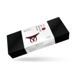 Шкіряні трусики для страпона Liebe Seele Wine Red Strap on Harness, універсальний розмір - Зображення 9