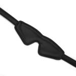 Маска на очі Liebe Seele Black Organosilicon Blindfold, екошкіра - Зображення 2