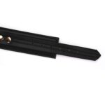 Нашийник з повідцем Liebe Seele Black Organosilicon Collar with Leash, екошкіра - Зображення 5