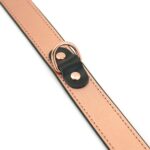 Нашийник із затискачами для сосків Liebe Seele Rose Gold Memory Collar with Nipple Clamps, шкіра - Зображення 5