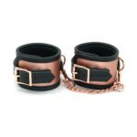 Поножі Liebe Seele Rose Gold Memory Ankle Cuffs, натуральна шкіра, рожеве золото - Зображення 10
