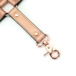 Хрестовина для фіксації Liebe Seele Rose Gold Memory Hog Tie, натуральна шкіра, рожеве золото - Зображення 5