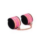 БДСМ-набір Liebe Seele Vivid Sakura 8 Pieces Set, 8 аксесуарів, екошкіра на оксамитовій основі - Зображення 9