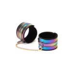 БДСМ-набір Liebe Seele Vivid Rainbow 8 Pieces Set, 8 аксесуарів, екошкіра на оксамитовій основі - Зображення 9