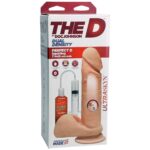 Фалоімітатор, що кінчає, Doc Johnson The D ULTRASKYN Perfect D Squirting – 7 Inch, діаметр 4,3 см - Зображення 2