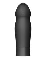 Компактна смарт секс-машина Zalo – Sesh Obsidian Black, 2 насадки, пульт ДК, кристал Swarovski - Зображення 8