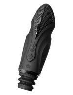 Компактна смарт секс-машина Zalo – Sesh Obsidian Black, 2 насадки, пульт ДК, кристал Swarovski - Зображення 4