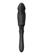 Компактна смарт секс-машина Zalo – Sesh Obsidian Black, 2 насадки, пульт ДК, кристал Swarovski - Зображення 5