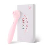 Вакуумний стимулятор з вібратором KISSTOY Polly Max Pink - Зображення 5