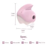 Вакуумний кліторальний смарт-стимулятор Magic Motion Unicorn Pink з вібрацією - Зображення 3